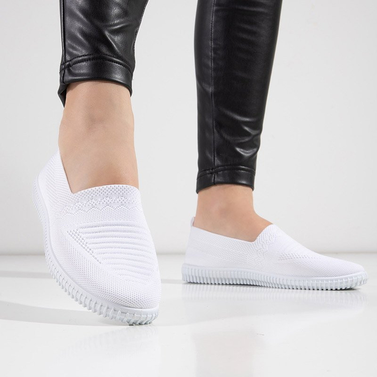 OUTLET Dámske biele tenisky Turandot - Obuv