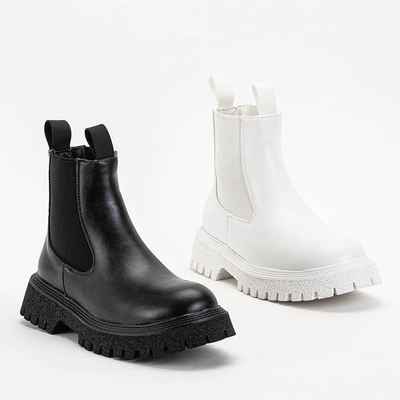 Čierne dámske vysoké čižmy Nurvi - Obuv