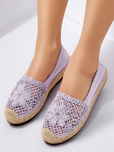 Royalfashion Dámske perforované espadrily Verela