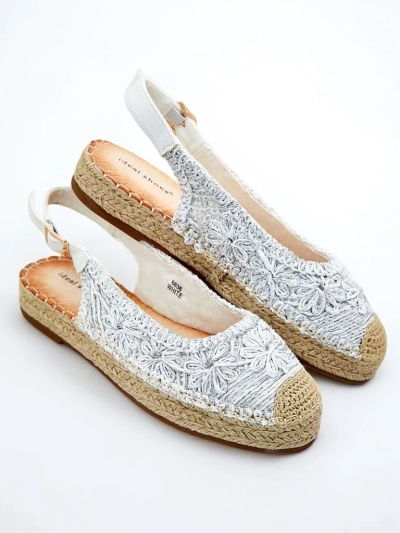 Royalfashion Dámske espadrilky s ozdobnou výšivkou