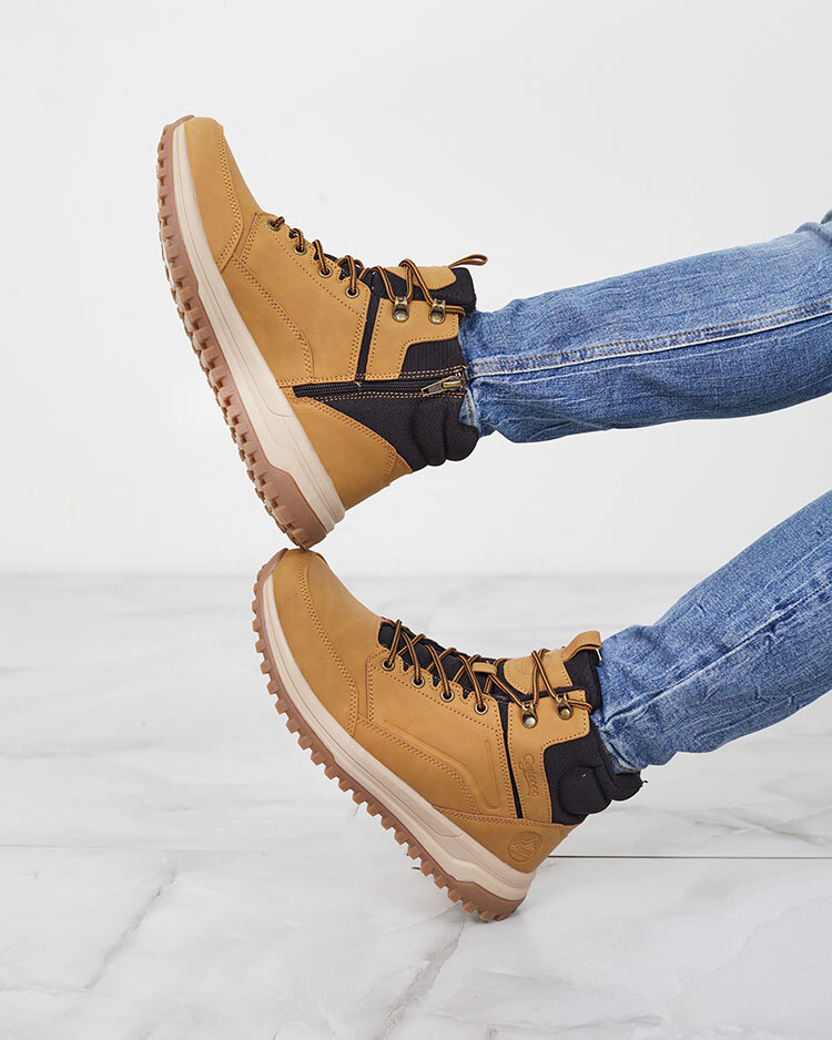 Royalfashion Camel pánske trapézy Kunokia