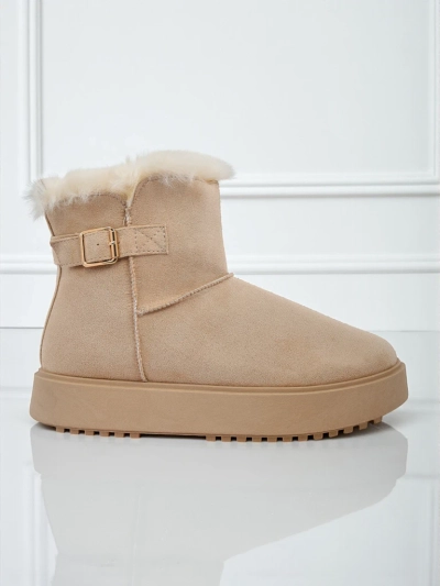 Royalfashion Kratki ženski škornji a'la za sneg Aurelia Classico