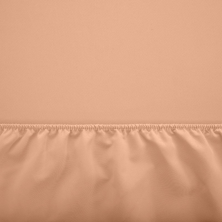 Bavlnená plachta z lososa s gumičkou 140x200 - Obliečky