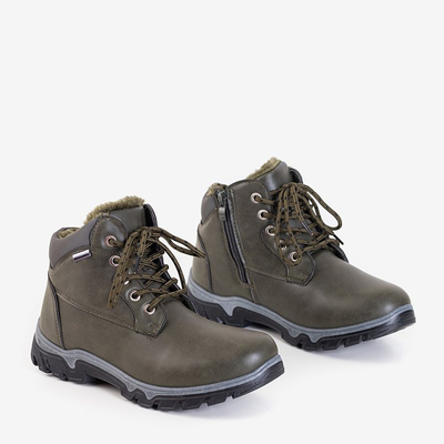 Dámske trekové topánky khaki Huran - topánky