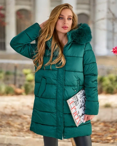 Royalfashion Dámska prešívaná zimná bunda