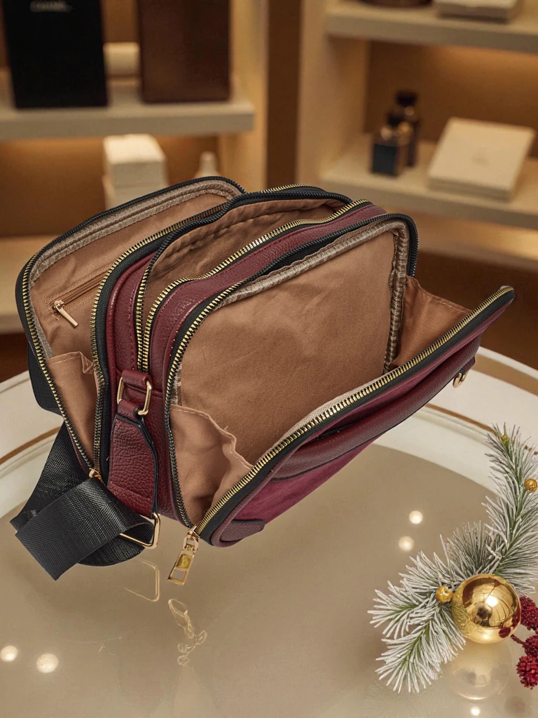 Majhna ženska torbica iz eko usnja Merlina