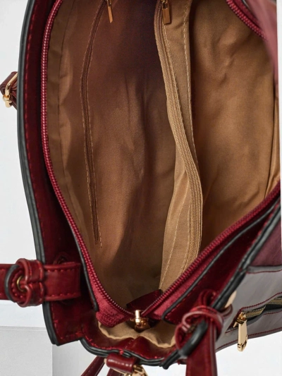 Ženska shopper torbica iz eko usnja Silent Raven