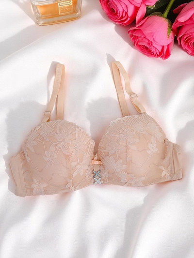 Royalfashion Dámska push-up podprsenka s čipkou Sensuelle Lift