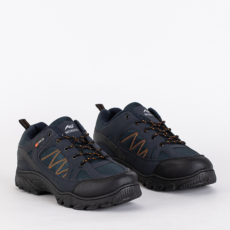 Pánska trekingová obuv Louhari tmavomodrá - Obuv