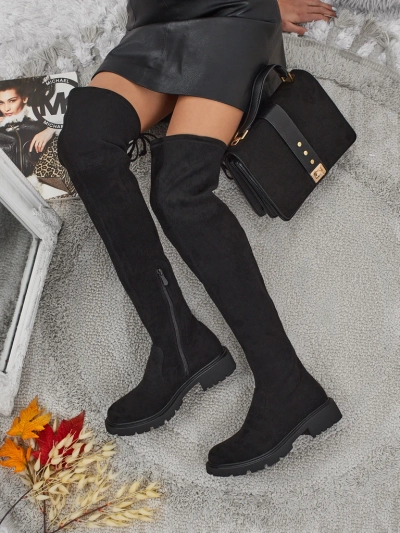 Ženski škornji čez koleno Velmara