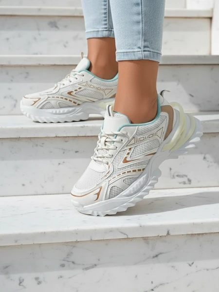 Royalfashion dámske športové tenisky na hrubšej podrážke Nettes