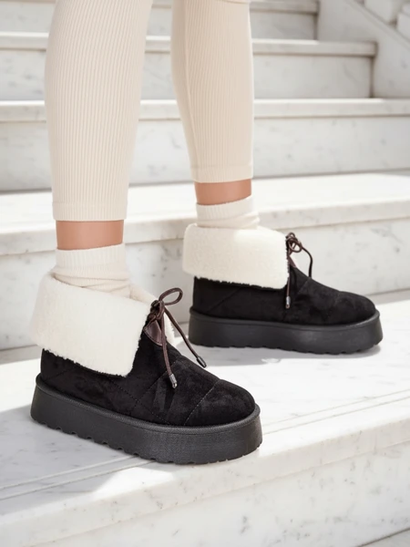 Dámske šnurovacie snehule Royalfashion Wdeno