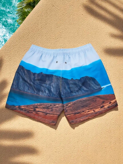 Royalfashion Športne moške kratke hlače z zaščitno mrežico