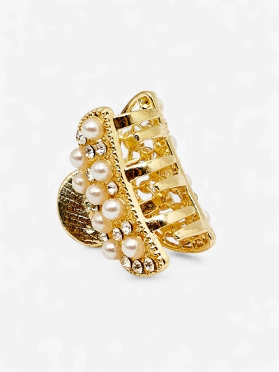 Royalfashion Lasna sponka z biseri PearlWhisper
