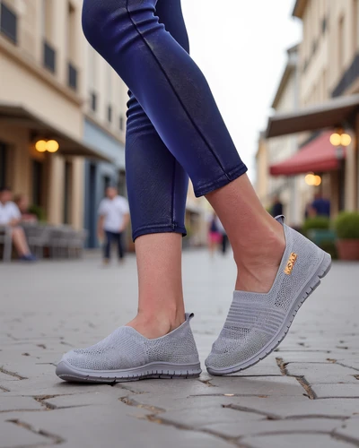 Royalfashion Dámske športové mokasíny Sortpes