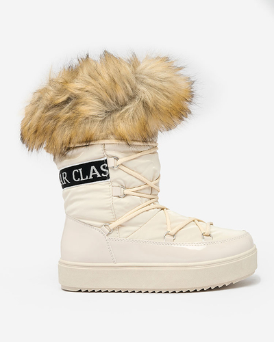 Royalfashion slip-on topánky a'la snow boots for women GMILLO