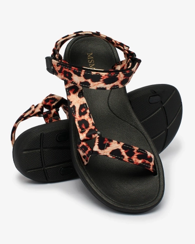 Royalfashion Béžové dámske sandále Leonno