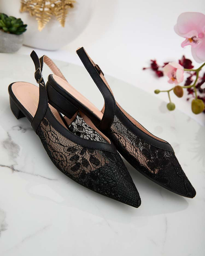 Royalfashion Dámske a'la balerínky s čipkou Benoce