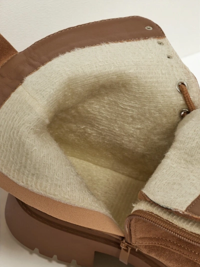 Eko semiš vezani ženski gležnarji Ferlyne