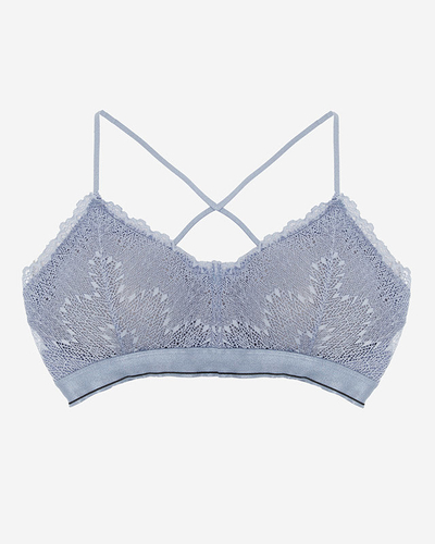 Dámska čipkovaná podprsenka Bralette - spodná bielizeň