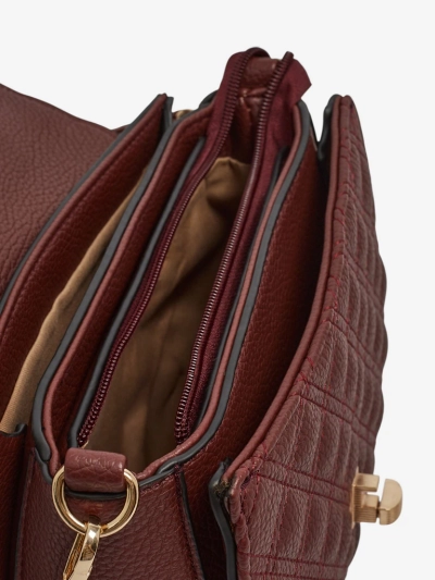 Ženska Torbica Luna Bordowa Ekološka Elegantna za Vsak Dan