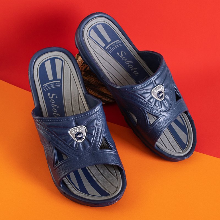 Pánske námornícky sivé gumáky Zesov - Obuv