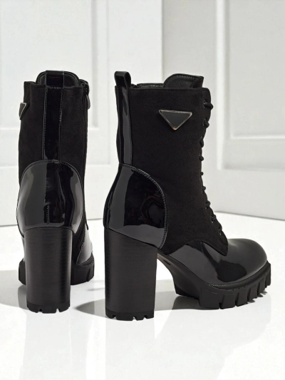 Ženski gležnarji iz eko semiša s peto Event Bramble