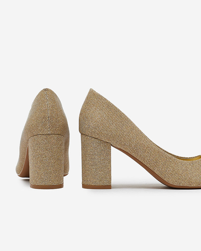 Royalfashion Dámske lodičky Eotira Glitter Stiletto Post Top