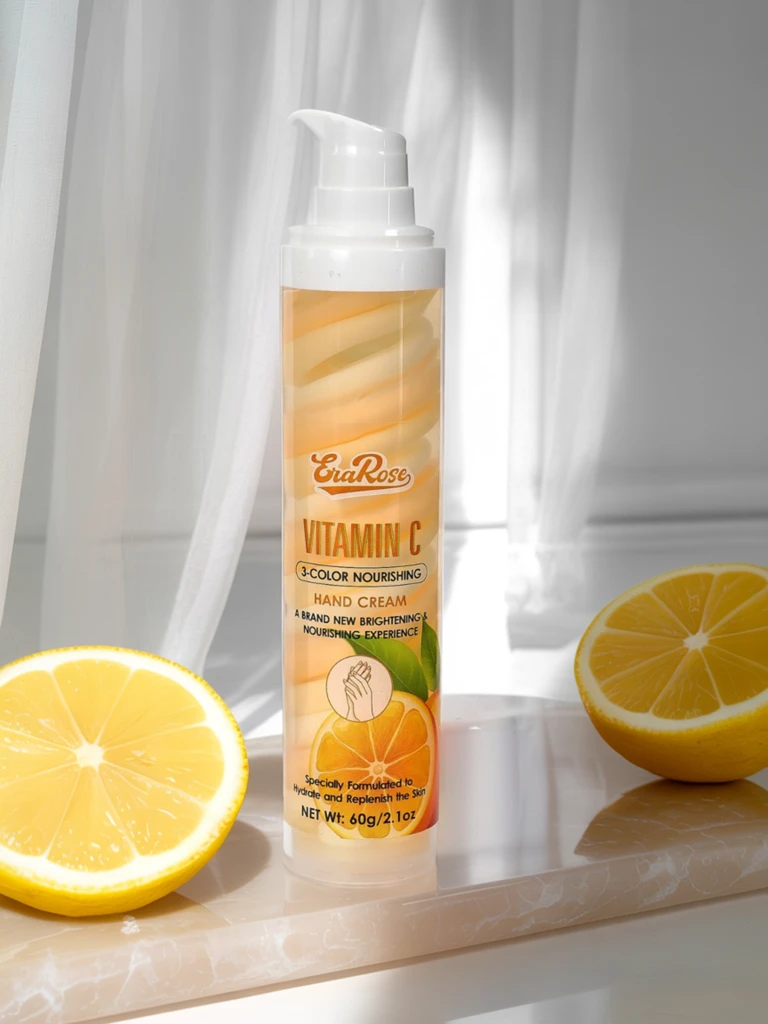 EraRose Aurelia - krema za roke z vitaminom C, 3-barvna nega, 60g