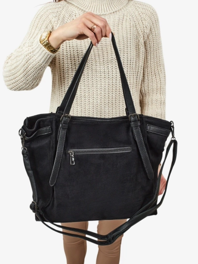 Ženska torbica shopper eko semiš Daville