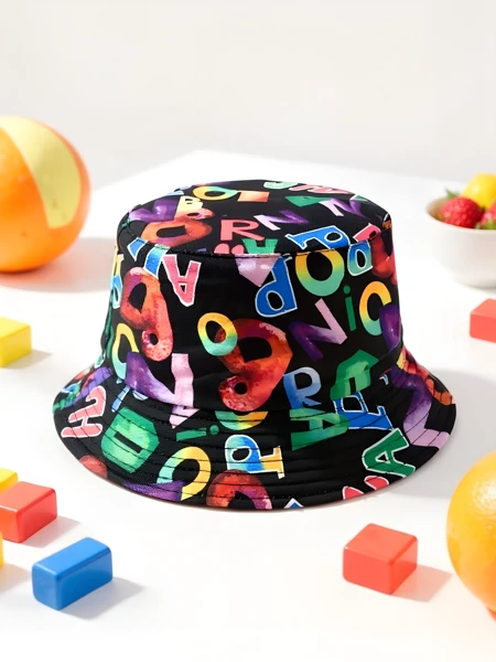 Royalfashion Detský klobúk Bucket Hat Color Splash Bucket