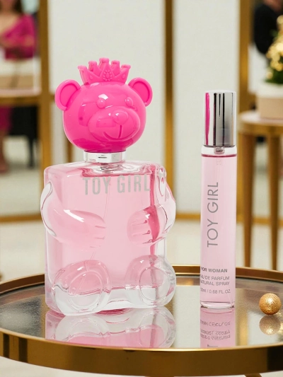 Set Inspiriirana parfumska voda in ženska parfumetka Toy Girl Pink