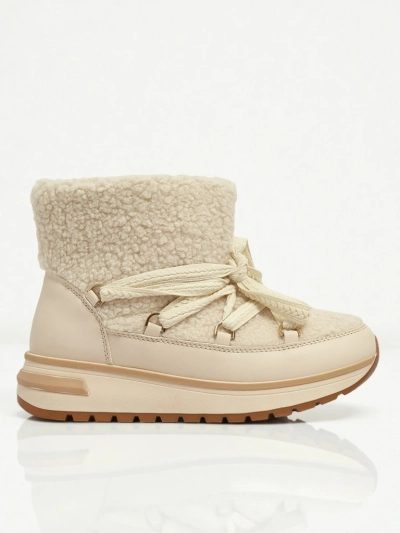 Ženski škornji a'la za sneg s krznom Verruna