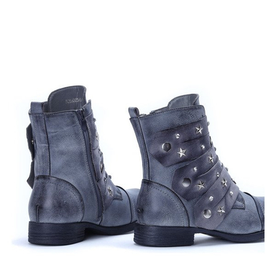 Šedé tašky s hviezdičkami Livija - Obuv