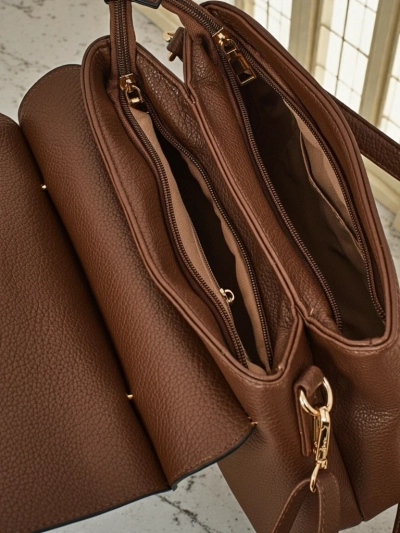 Majhna ženska torbica iz eko usnja Vinem