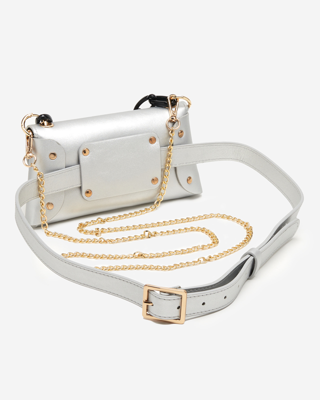 Strieborná malá ľadvinka s razením - Doplnky