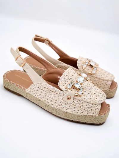 Royalfashion Dámske espadrilky s otvorenou špičkou