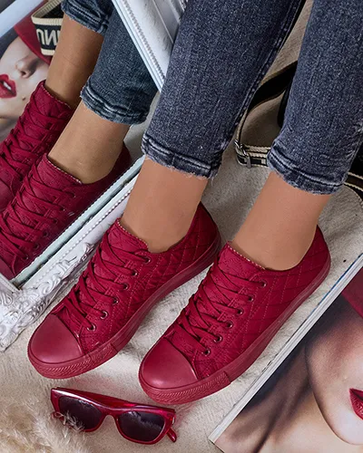 Royalfashion Dámske prešívané tenisky Nivve