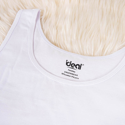 Biele dámske tielko - Oblečenie