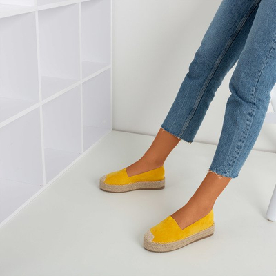 Žluté espadrily na platformě Roseanne - Obuv 1