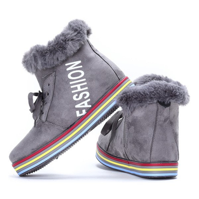 šedé tenisky Raelyn - Obuv