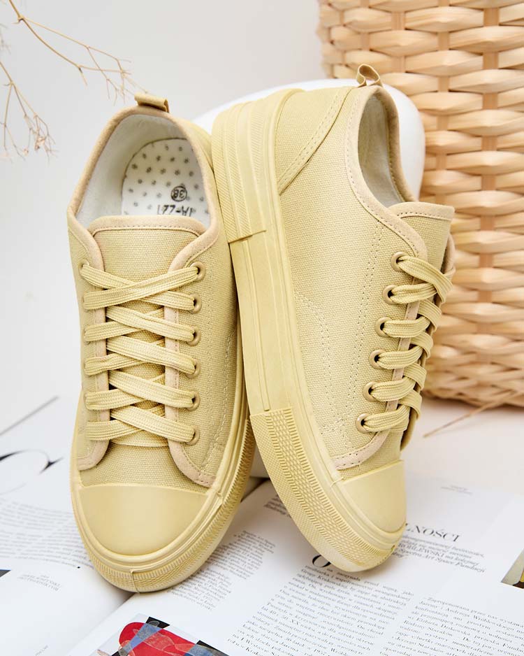 Royalfashion Dámske klasické šnurovacie tenisky Seleas