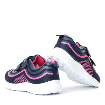 Dziecięce granatowe buty sportowe Tonia - Obuwie