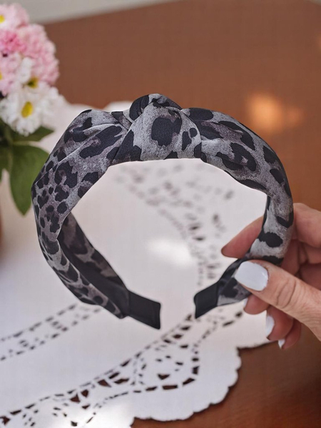 Royalfashion Čelenka na vlasy v leopardom štýle Lea