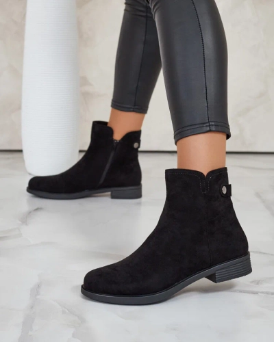 Royalfashion Dámske semišové čižmy Dovilla