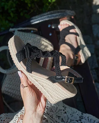 Royalfashion Dámske sandále Ovia na kotvičke