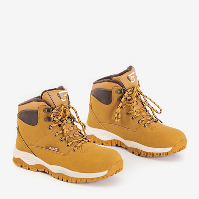 Svetlo hnedé zateplené dámske snehové topánky od Alanar - Footwear