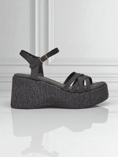 Royalfashion Ženski sandali s polno peto Shadow Lift