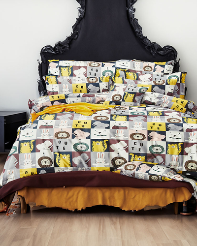 Royalfashion Vzorované obliečky 160x200 sada 3 dielov