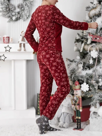 Royalfashion Dámske pyžamá s králikom, fleece-like